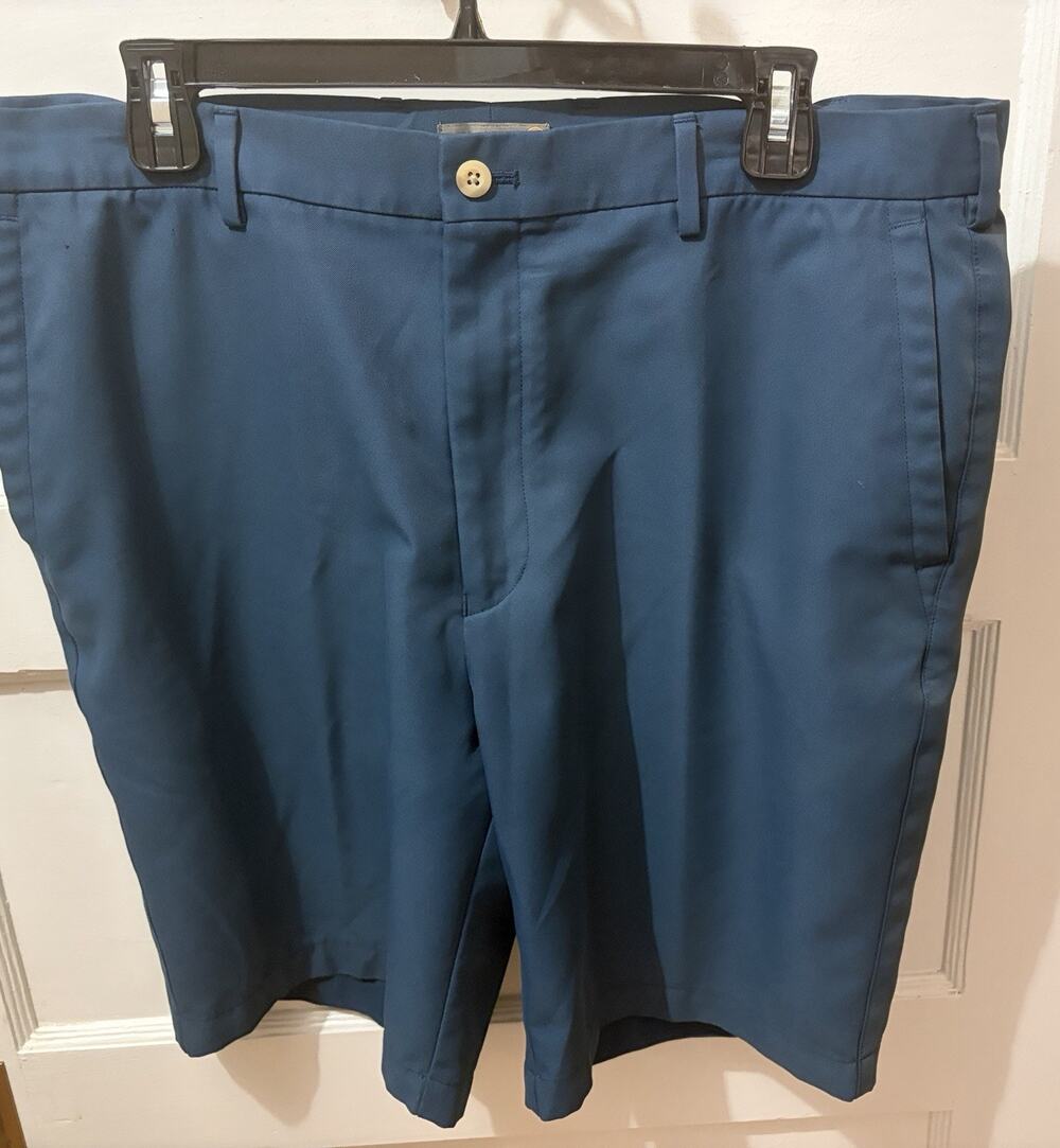Peter Millar Oak Tree National Golf Club Performance Shorts Navy Blue Size 36